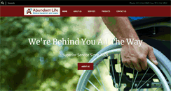 Desktop Screenshot of abundantlifemedical.com